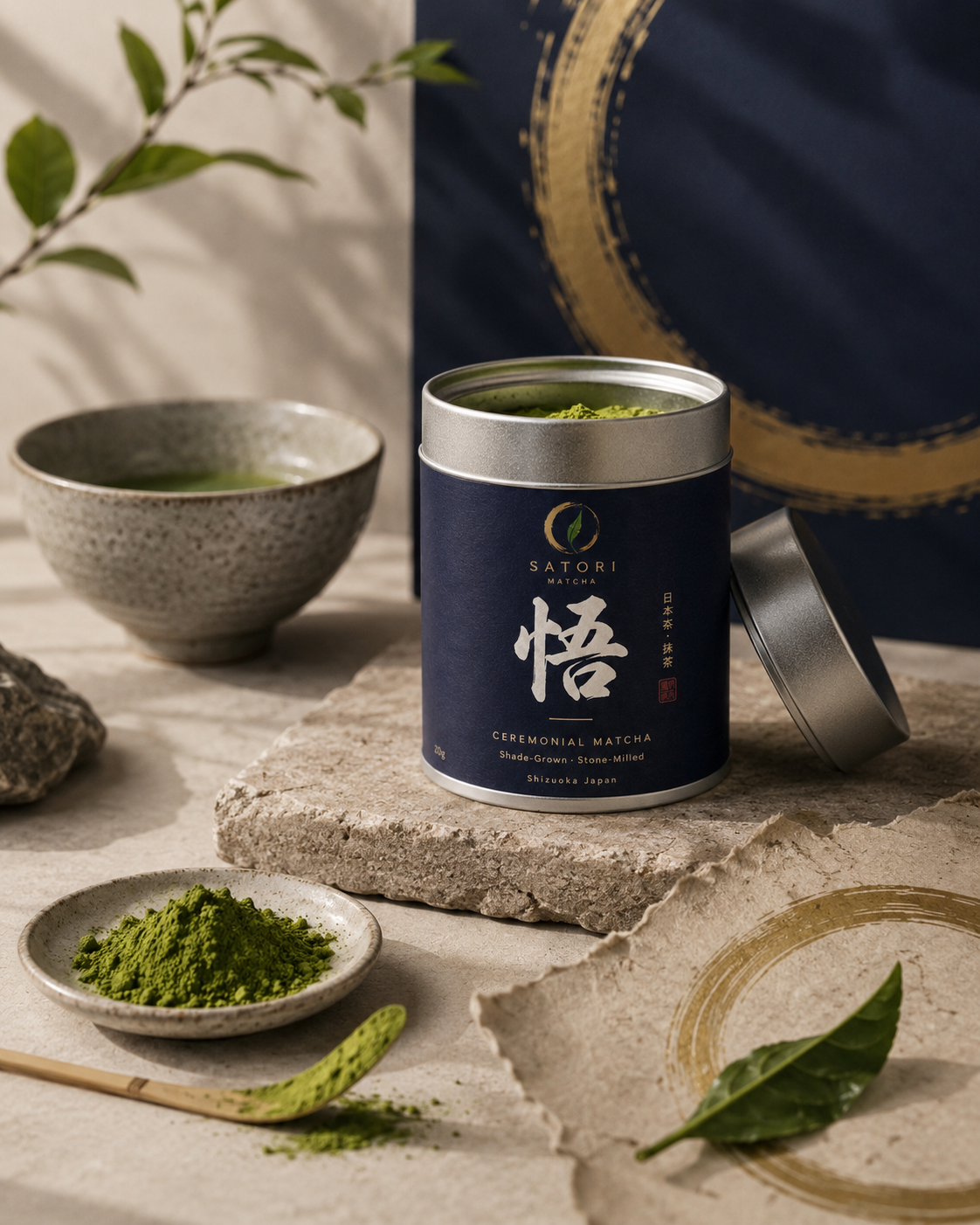 SATORI 20g ceremonial matcha tin